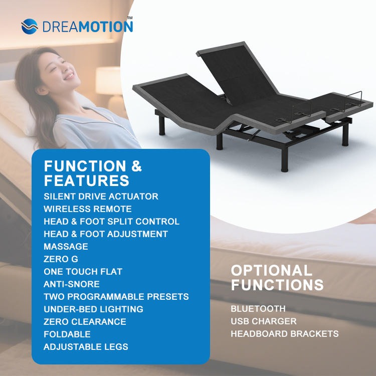 調節可能なベッドベース Capricorn-400M